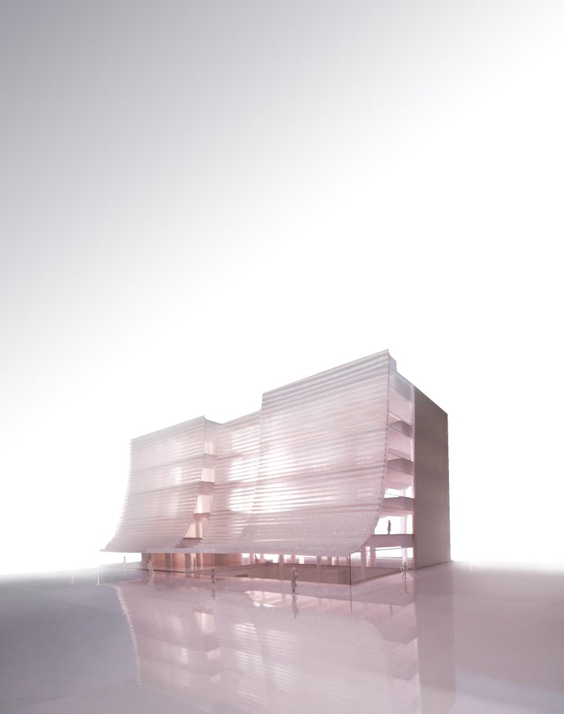 熊本市医師会館・看護専門学校コンペ案